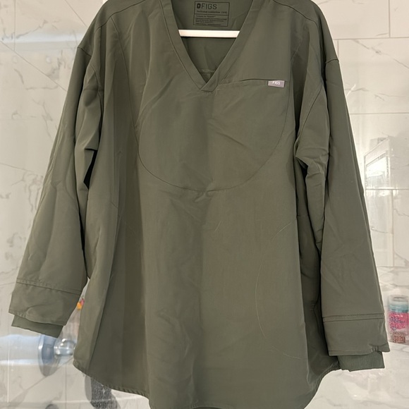 FIGS tunic top size xxl in moss - Picture 4 of 6